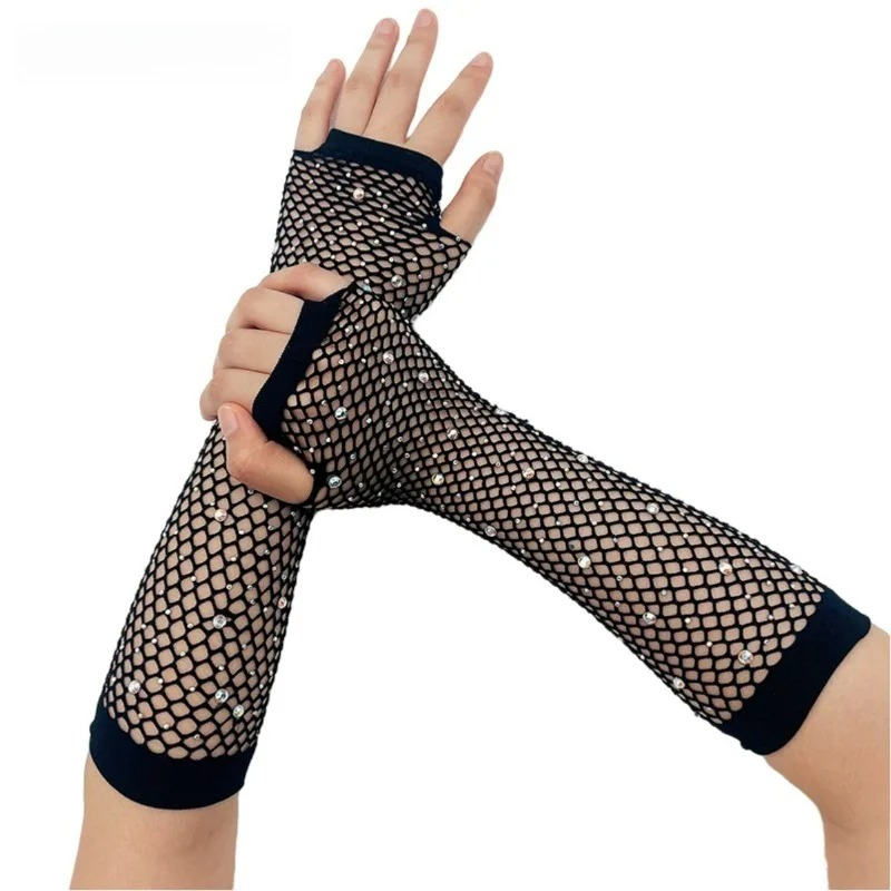 Fingerless Glove Knit - Sarung Tangan Tanpa Jari Bernapas untuk