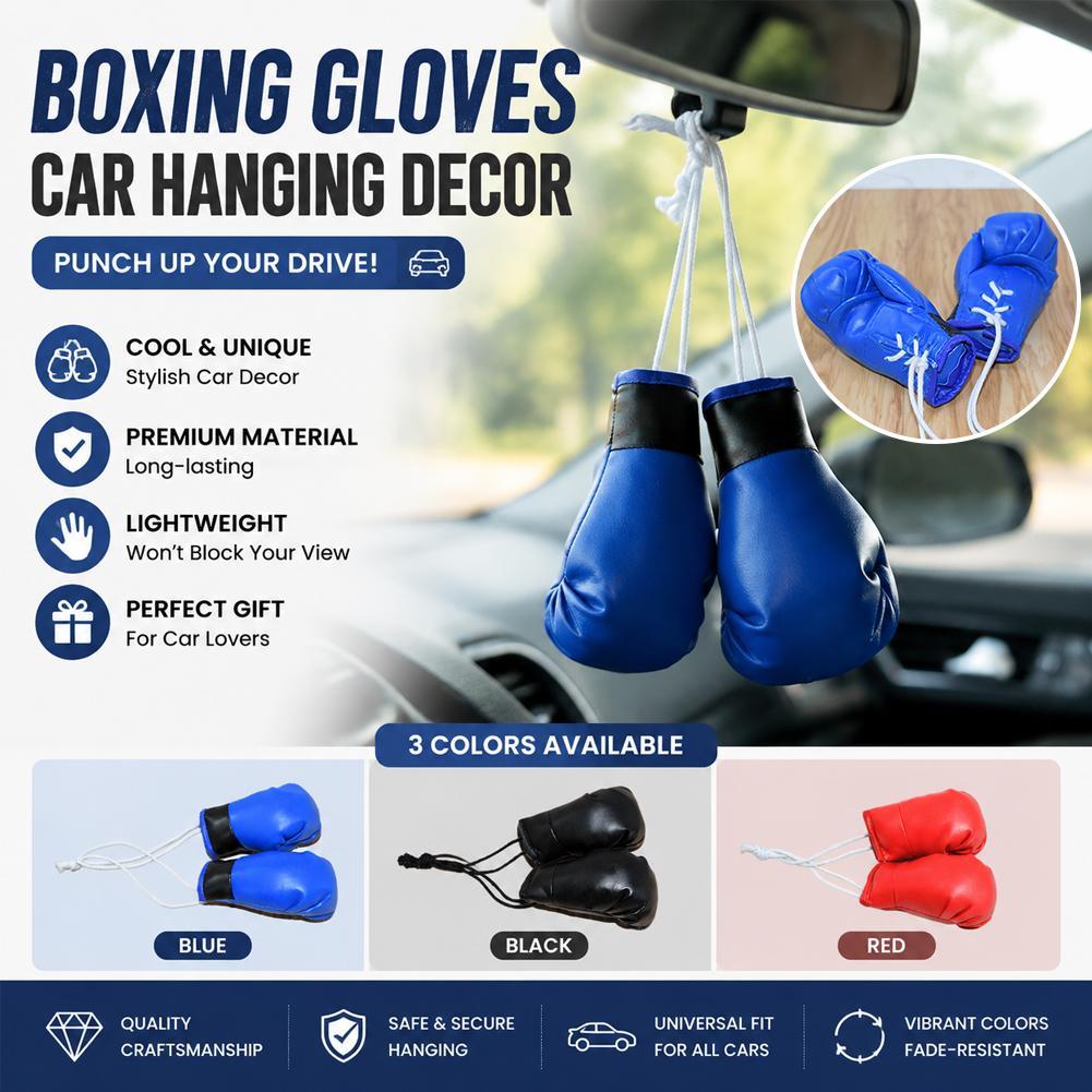 Leather Driving Glove - Sarung Tinju Mini Gantungan Kaca Spion