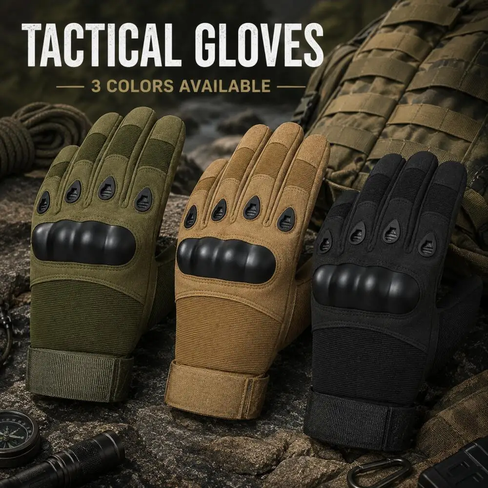 Work Glove Impact - Sarung Tangan Taktis Tahan Banting, Sarung