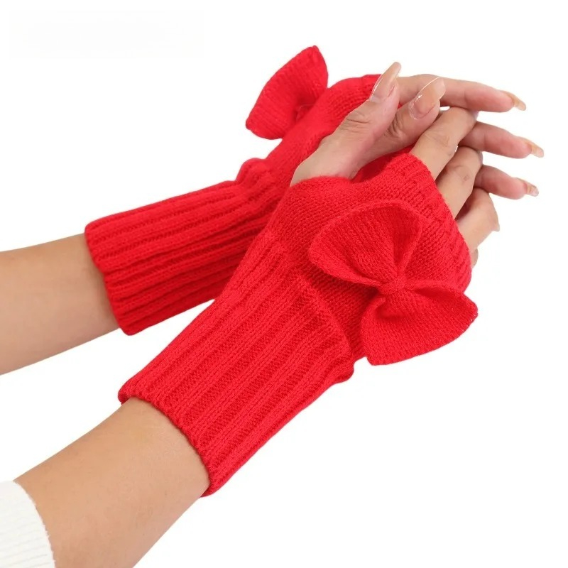Fingerless Glove Knit - Sarung Tangan Rajut Tanpa Jari –
