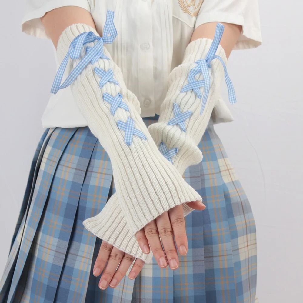 Sarung Tangan Rajut Wanita Tre - Fingerless Glove Knit ulasan dan harga