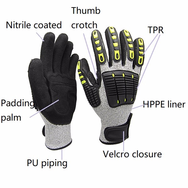 Sarung Tangan Kerja Tahan Bant - Work Glove Impact ulasan dan harga