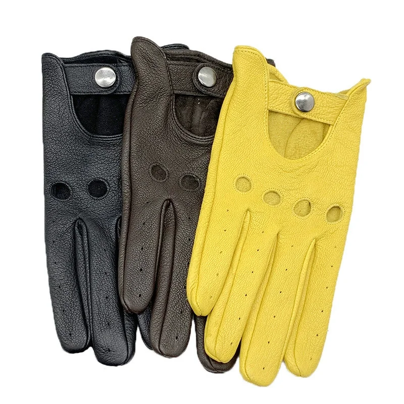 Sarung Tangan Motor Kulit Asli - Leather Driving Glove ulasan dan harga