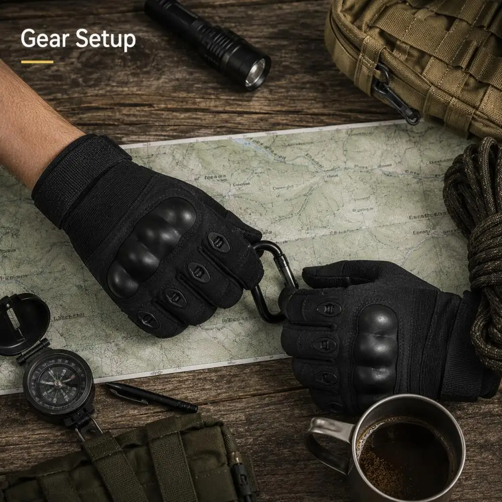 Sarung Tangan Taktis Tahan Ban - Work Glove Impact ulasan dan harga