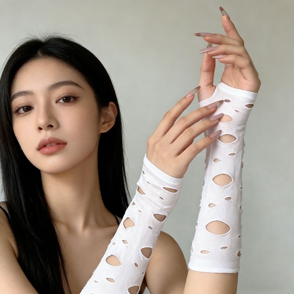 Penutup Lengan Sarung Tangan T - Fingerless Glove Knit ulasan dan harga