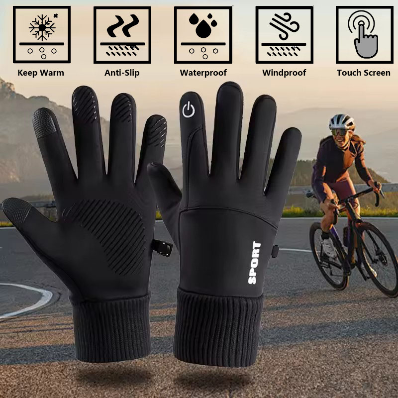 Sarung Tangan Fleece Layar Sen - Ski Glove Waterproof ulasan dan harga