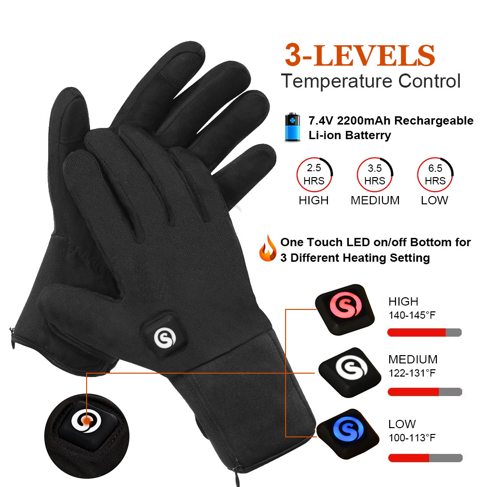 Sarung tangan pemanas elektrik - Ski Glove Waterproof ulasan dan harga